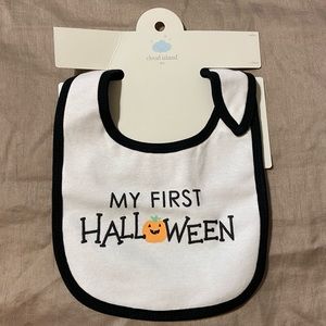 🔴10 for $20🔴 My first Halloween Bib NWT
